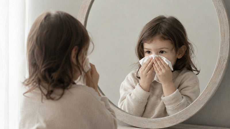 Apprendre a un enfant a se moucher seul avant la maternelle