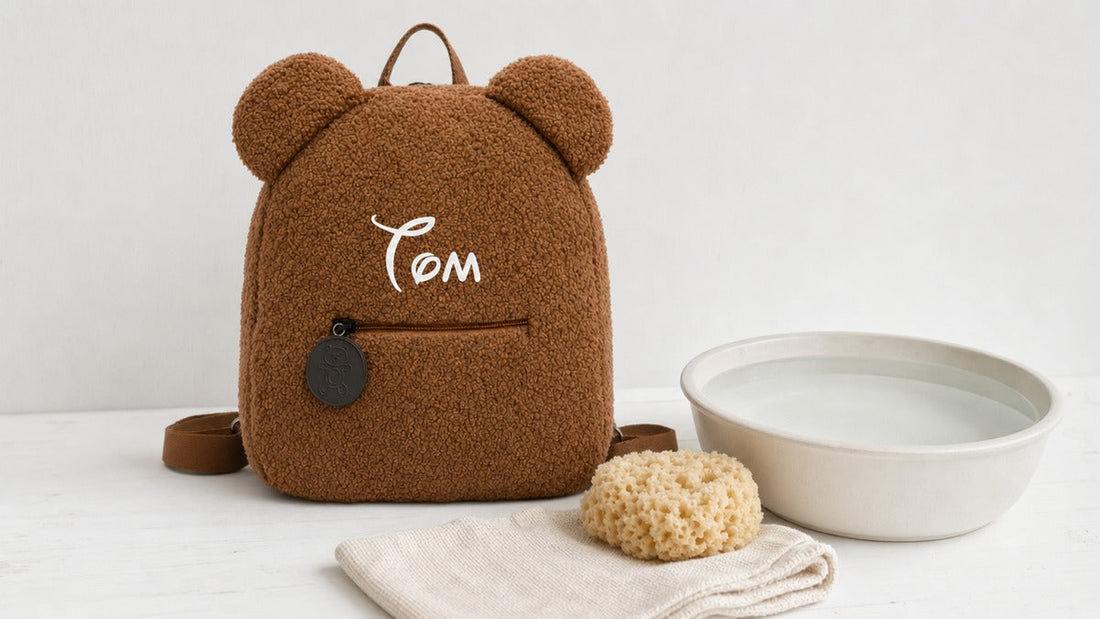 Comment nettoyer un sac à dos enfant personnalisé avec prénom brodé