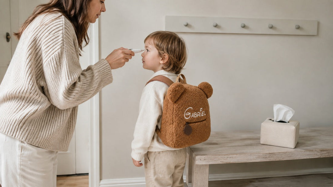 Savoir si un enfant enrhume peut aller a la maternelle