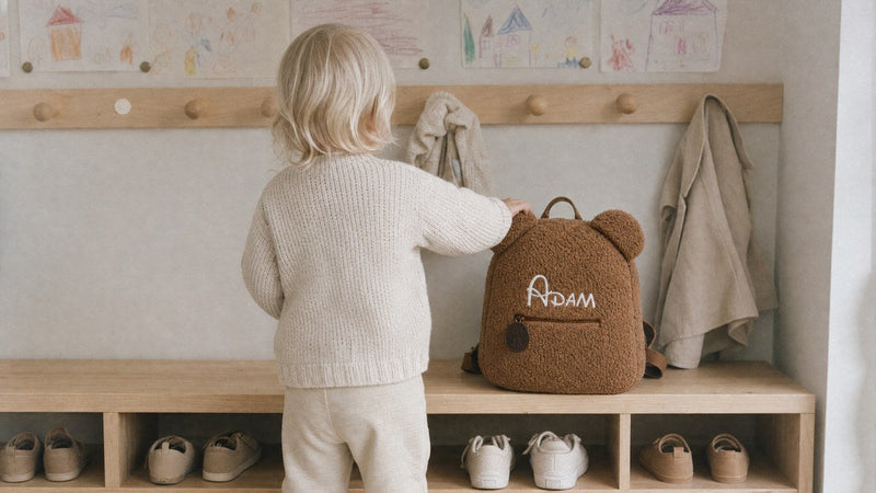 Sac à dos crèche personnalisé avec prénom brodé