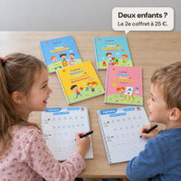 Deux enfants, un coffret chacun
