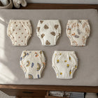 Culotte d'apprentissage mixte, gaze de coton