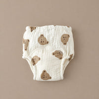 Culotte d'apprentissage, motif ourson