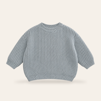 Pull Bleu cendré, photo produit