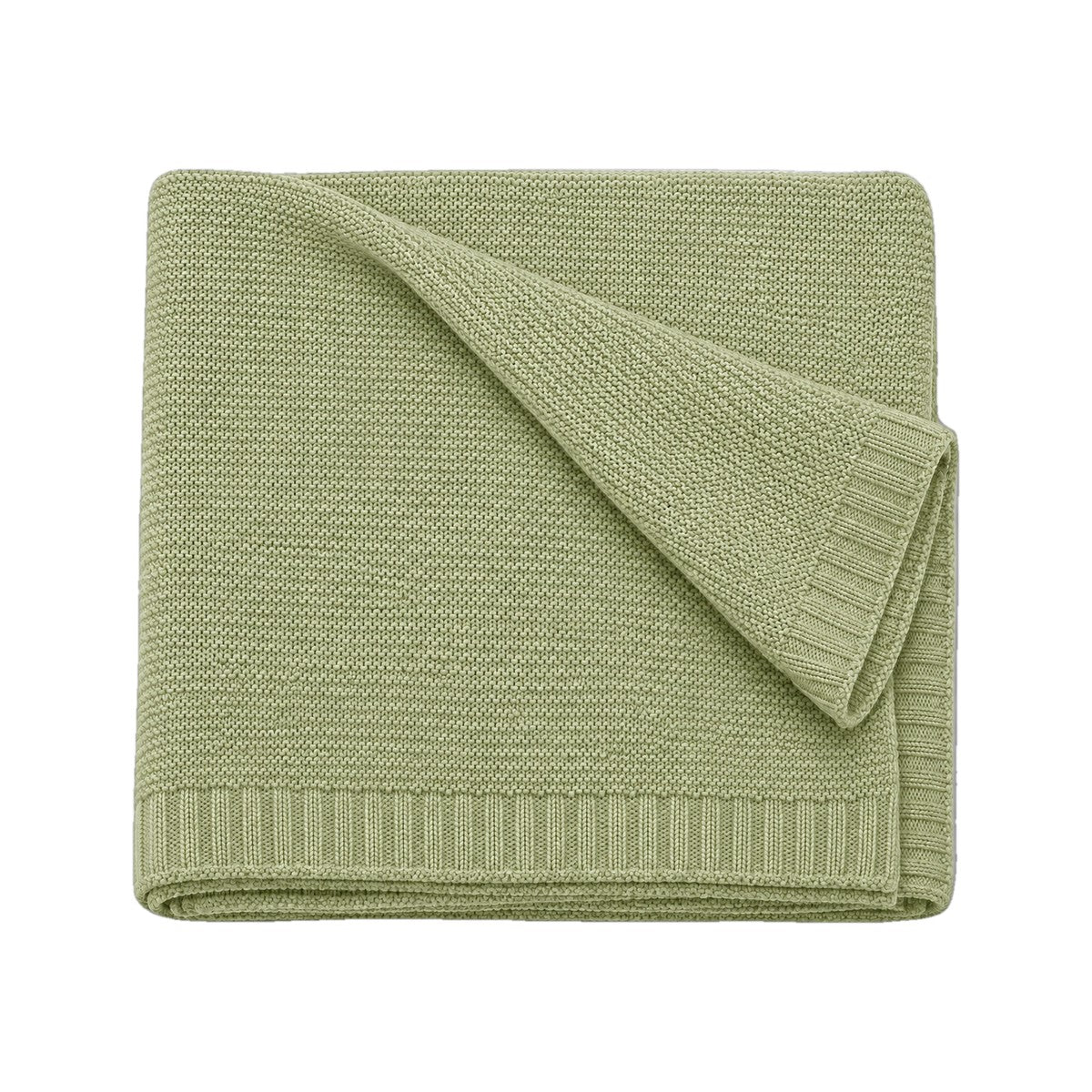 Couverture bébé personnalisée en tricot